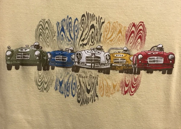 LN~BOUTIQUE~MIS TEE V-US~DÍA DE LA CARRERA~MANGA CORTA~TEE~COCHES DE COLECCIÓN~12 Foto 2 de 2