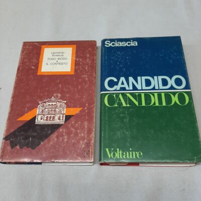 (Sciascia) Totdo moda il context + Candido CDE 2 Bände