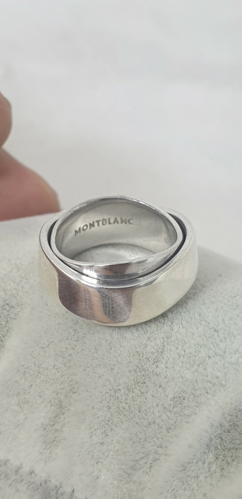 最新入荷 【シルバー925】モンブラン MONT リング(22359) BLANC