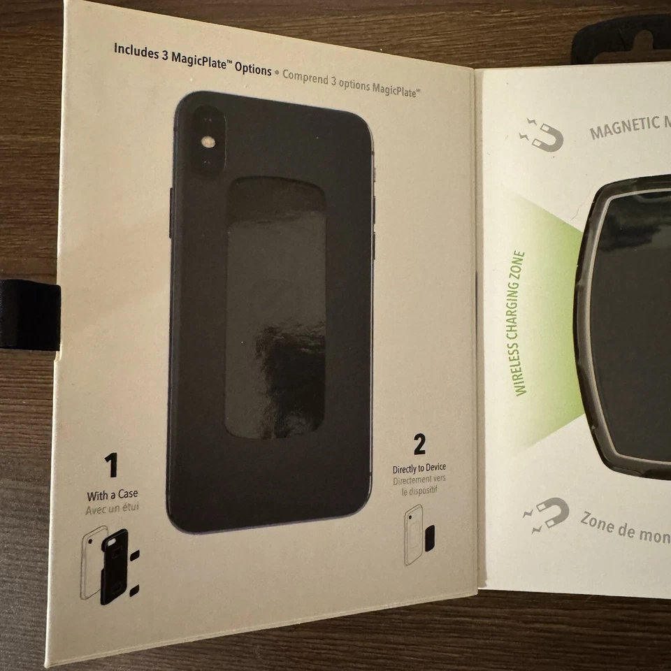 Montaje magnético de carga rápida inalámbrico MagicMount Foto 3 de 4