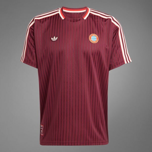 adidas FC Bayern Munich Icon Soccer Jersey Shadow Red JF0595