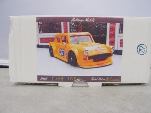 MULSANNE MODELS FORD ANGLIA 105E ORANGE #37 1:32 SLOT NEW OLD STOCK BOXED - Picture 11 of 12