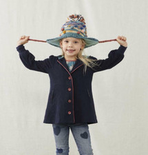 Matilda Jane Just Imagine Malina Girls Terry Hooded Lined Jacket Size 14 VGUC