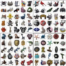 Cute Creature Animal Cartoon Iron on Embroidered Patch DIY Jacket Backpack Cap