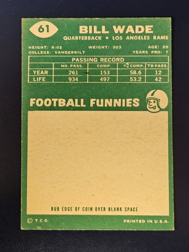 Tarjetas de fútbol americano Topps 1960 completan tu conjunto que elijas elegir cada una #1 - 132 - Imagen 99 de 229