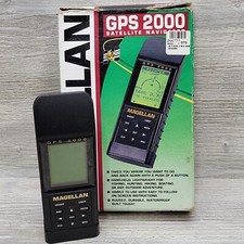For Parts Magellan GPS 2000 Handheld Satellite Navigator Not Working As Is