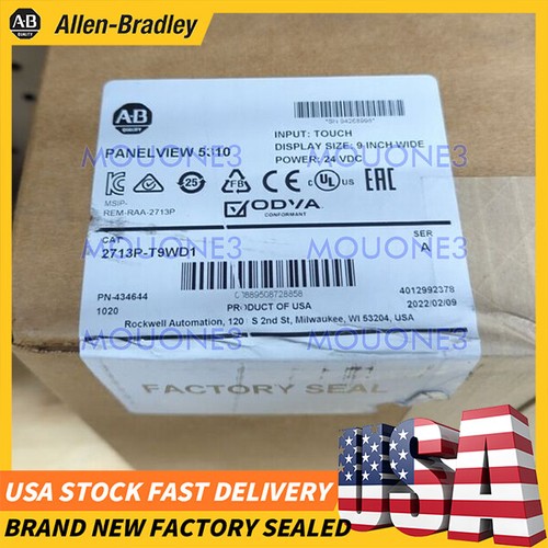 Allen-Bradley 2713P-T9WD1 Panel View 5310 9" Touch Screen Brand New 2713PT9WD1 - Picture 1 of 3