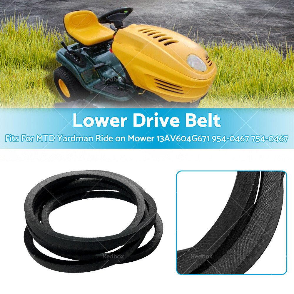 Lower Drive Belt For MTD Yardman Ride on Mower 13AV604G671 9540467 754