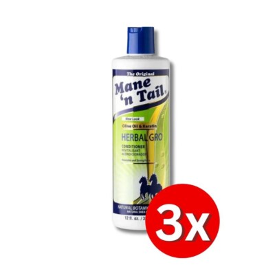 Sonderangebot 3er Pack MANE 'N TAIL HERBAL GRO CONDITIONER 355 ML