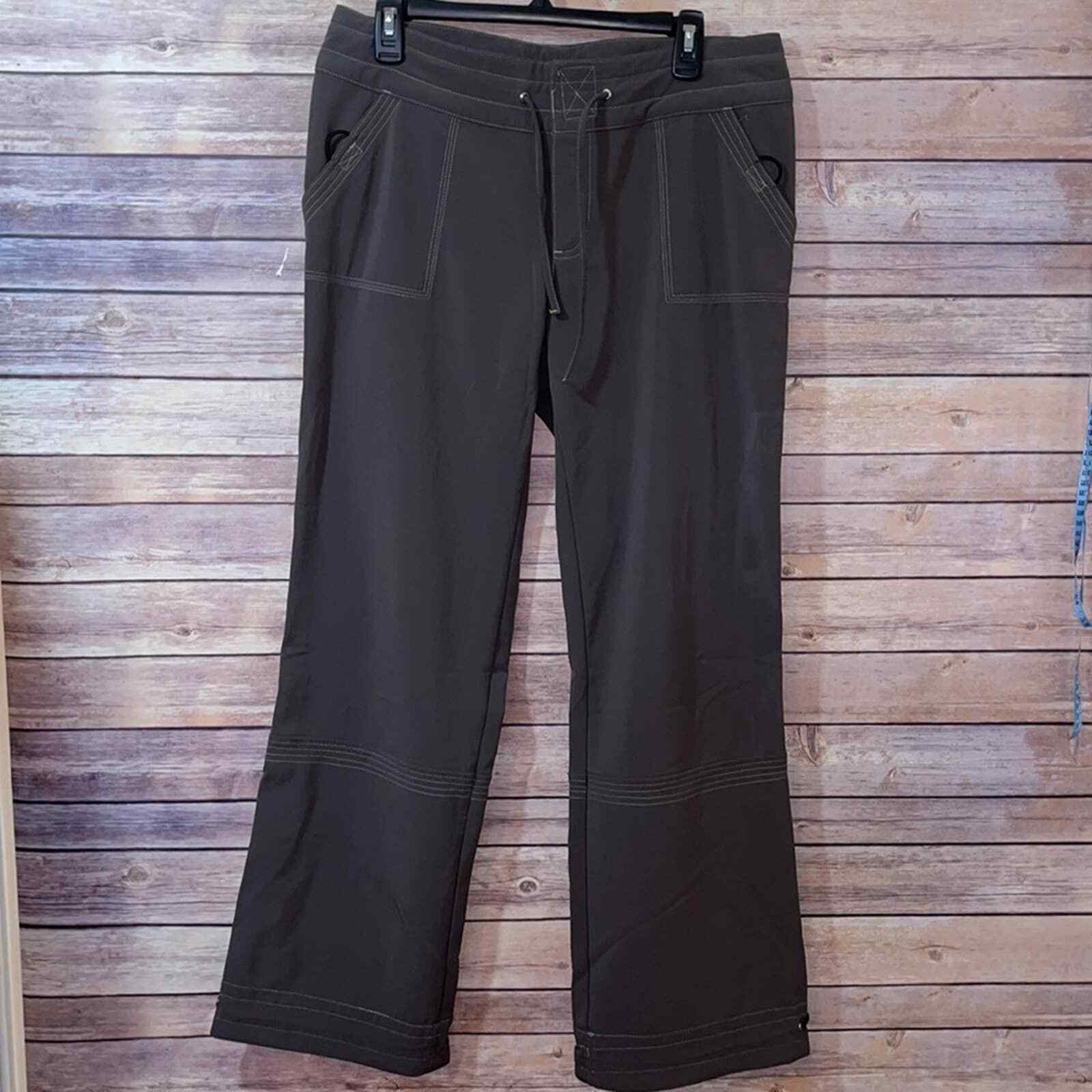 Athleta size 10 active hiking pants drawstring Hook L… Gem