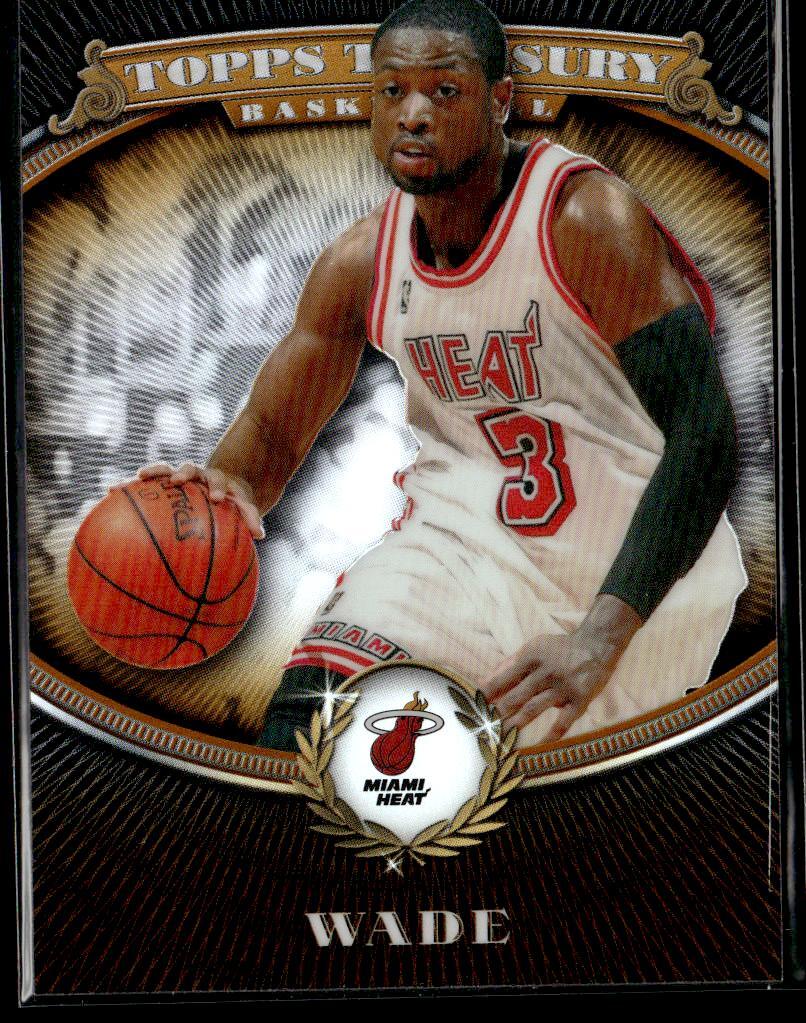 2008-09 Topps Treasury Dwyane Wade Refractors Bronze #/999 HS