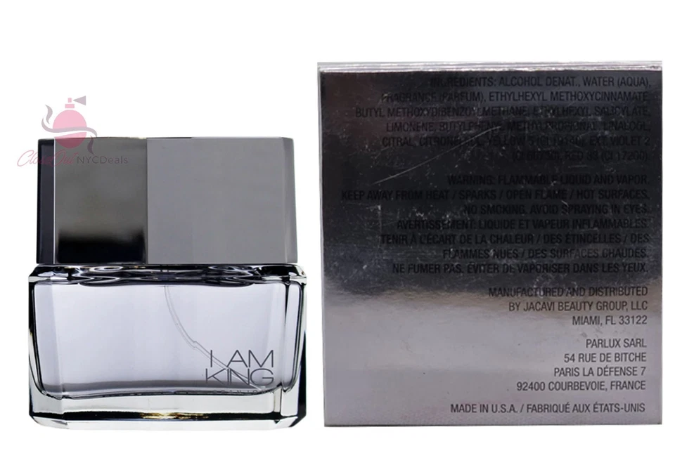 I Am King de Sean John Colonia 1,7 oz/50 ml Eau De Toilette Spray para Hombres Foto 3 de 4