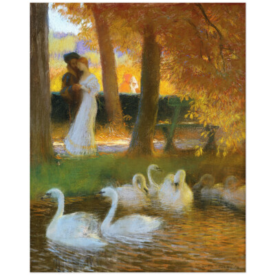 Gaston de La Touche, Der Herbstspaziergang 11003001572