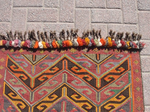 3x4 Small Area Kilim rug, vintage area rugs, small rug, anatolian rug, rugs - Picture 10 of 10