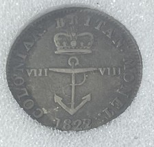 1822/1 &bull; BRITISH WEST INDIES &bull; 1/8 DOLLAR