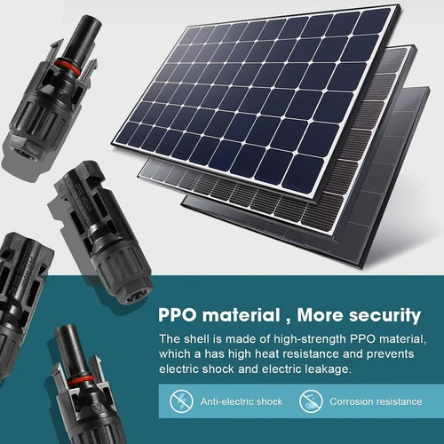 Panel Solar Y/T Rama Cable Conexión Impermeable Adaptador Extensión Envío Gratis - Imagen 7 de 21