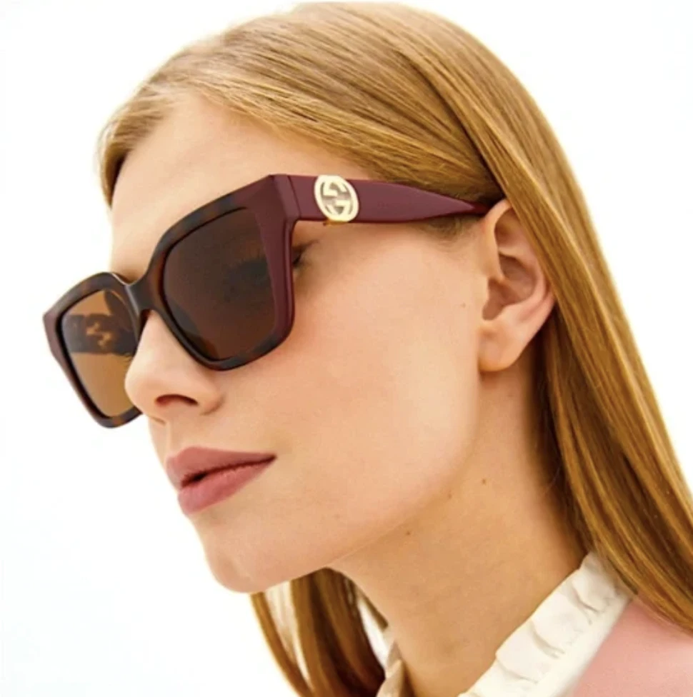 Lunettes de soleil Gucci GG1023S 003 54 54mm 100% authentiques NEUVES