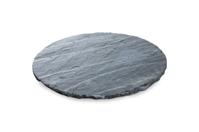 Canadian Trittplatte Schiefer Rund / 40 cm / Tritt / Gehweg / Step / Schiefer