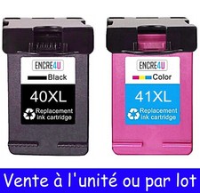 ENCRE4U - Cartouches d'encre compatibles Canon 40 et 41 XL ( Pixma IP JX MP MX )