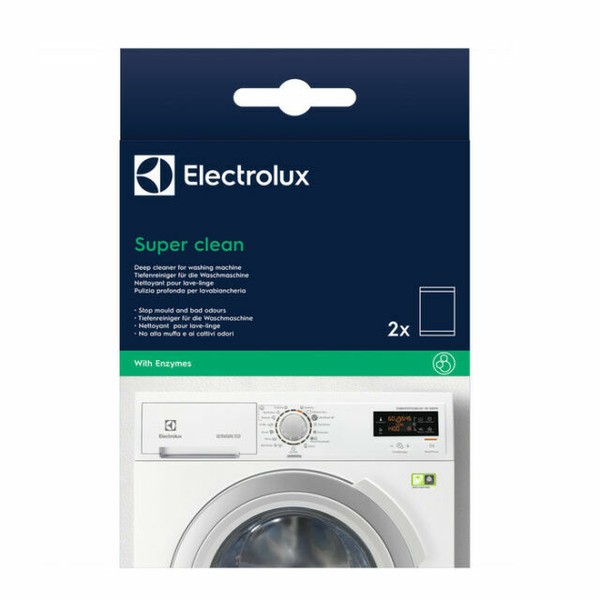 Electrolux Kit 5x Maintenance Washing Machine Super Clean Dust Enzymes