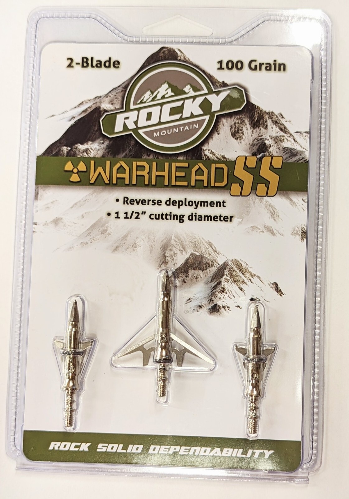 Rocky Mountain Warhead SS 2Blade 100 Grain 818322012256 eBay