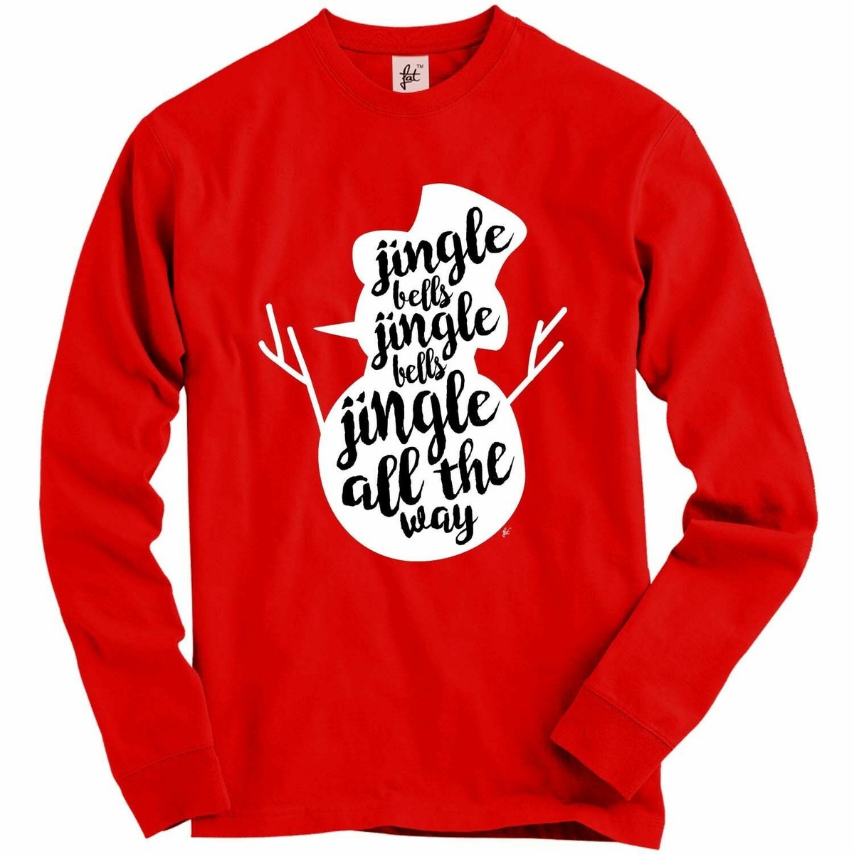 Christmas Snowman Jingle Bells Jingle All The Way Adult Christmas