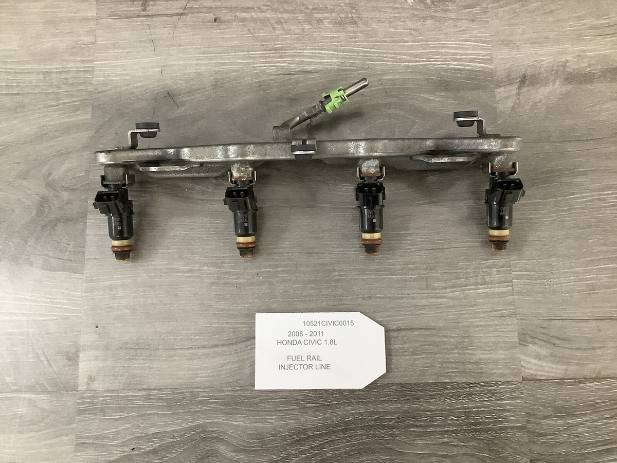 06 07 08 09 10 11 2006-2011 HONDA CIVIC 1.8L FUEL RAIL INEJCTOR 06 07 08 09 10 11 2006-2011 HONDA CIVIC 1.8L FUEL RAIL INEJCTOR