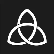 Triquetra vinyl decal Thefoil Celtic Trinity Knot Irish Decal Sticker