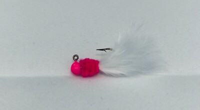 Panfish Jigs 1/80th & 1/32nd Yummies 1/2 Dozen Clean Eyes Hand Tied