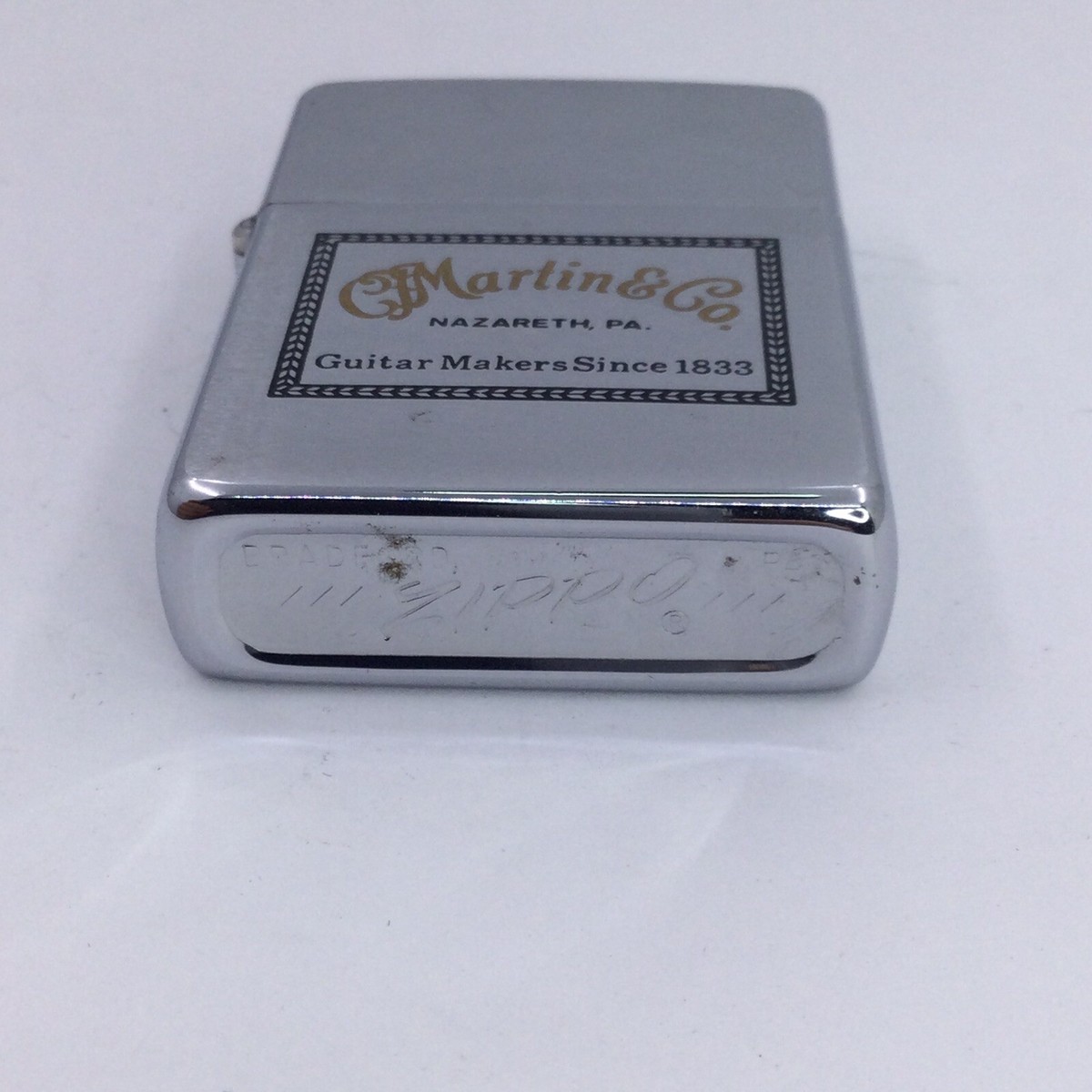 Martin & Co その① 希少1975 ZIPPOライター マーチンギター ZIPPO 1976 - FULL SIZE - MARTIN GUITAR ADVERTISEMENT- M.I.B.