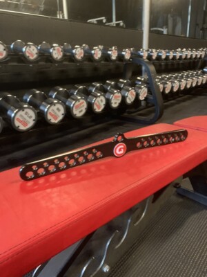 Black PRO D-HANDLE BAR | GYMPIN | 20'' | Multi Pulldown Lat Bar | ANGLES 90 GRIPS