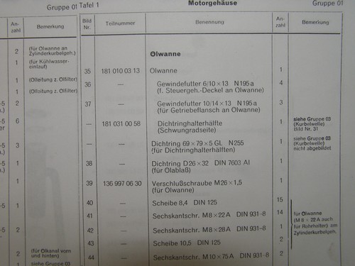 Mercedes 170, W136, Ölwanne 1360100113, 170S, 170V - Bild 20 von 20