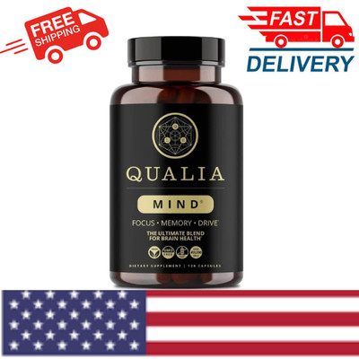 Qualia Mind Brain 2.0 Supplement Nootropics - 120 Capsules - New