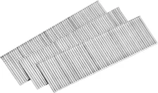 1000Pcs 18 Gauge Brad Nails, 3/4" Length Straight Finishing Nails, Galvanized Ca