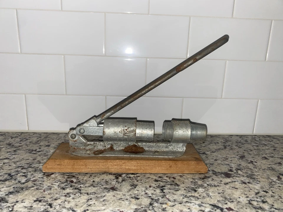 Vintage “Reed's Rocket” Pecan Cracker Reeds Machine Co. - Image 2 of 4