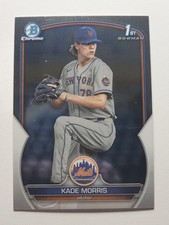 2023 Bowman Chrome 1st Kade Morris BDC 86 Mets