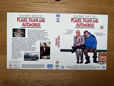 Planes, Trains and Automobiles (1987) Custom Sleeve 4K UHD Blu Ray Size