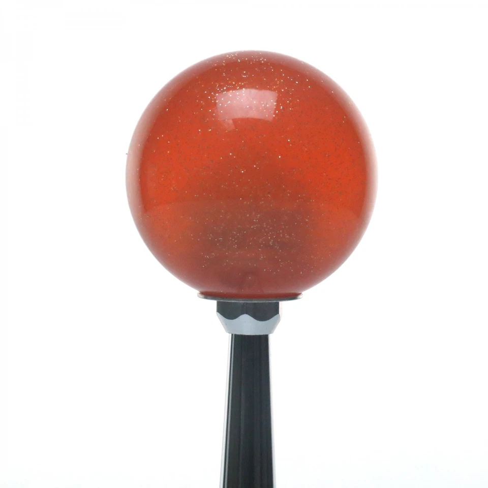 Pink I <3 OLDSMOBILE Orange Metal Flake Shift Knob w/ M16x1.5 Insert Shifter - Imagem 2 de 4
