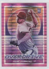 2021 Panini Chronicles Overdrive Pink Pulsar Prizm Dane Dunning #16 0bt4