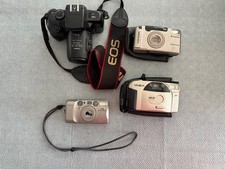 Joblot Bundle 35mm Cameras - Canon Minolta Fujifilm Untested