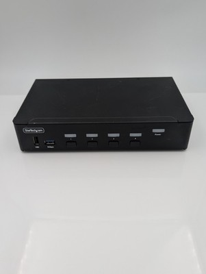 StarTech.com 4-Port DisplayPort KVM Switch, 8K 60Hz / 4K 144Hz, Single Display