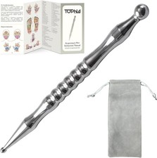 Acupuncture Pen, Premium Stainless Steel Acupressure Pen for Muscle Tension Pain