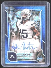 2025 Bowman University Chrome #BCA-AN Adrian Norton Blue Auto /150