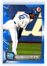 2022 Bowman NPB Nippon Professional Baseball #34 Kenta Bright Blue #/199