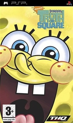 Spongebob Truth or Square - Sony PlayStation PSP Action Platformer Videospiel