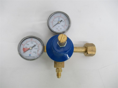 #ad Ultra Flow Dual Gauge Pressure Gauge MISSING SHUT OFF $50.00