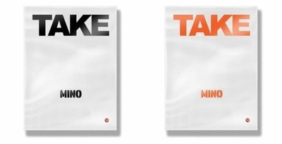 K-POP MINO 2nd Album [TAKE] 2Ver SET CD+116p P.Book+20p Lyrics+P.Card+Sticker