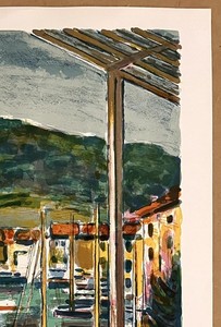 Robert SAVARY — Affiche originale d'exposition, Galerie Guiot, Paris — vue 5 sur 5