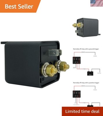 Relay 120A, 12V Continuous Duty SPST 4-pin High Power Relay
