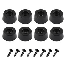 8Pcs Rubber Feet for Subwoofer, Heavy-Duty Speaker Isolation Pads with Stainl...